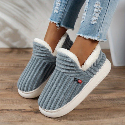Olivia - CozyStep Plush House Slippers