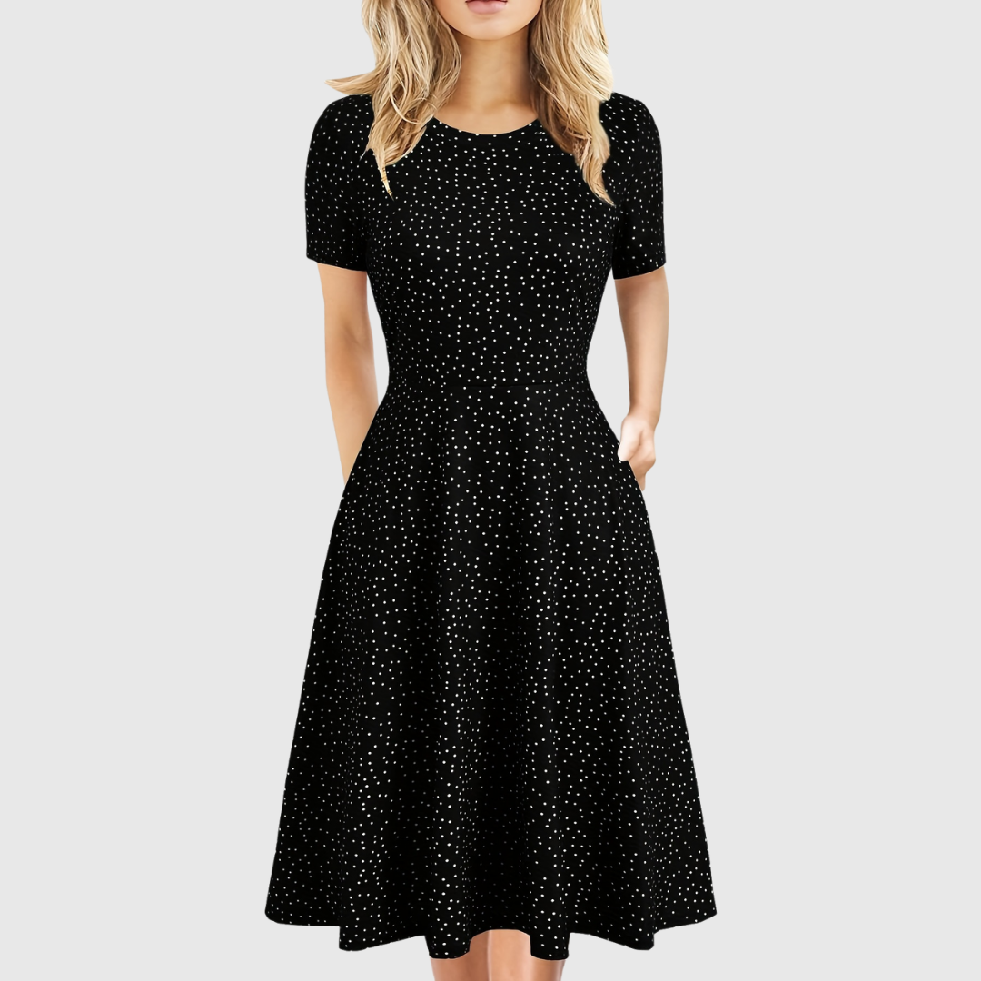 Evelyn Quinn | Retro A-Line Summer Dress