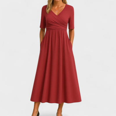 Nicola - Elegant Midi Dress
