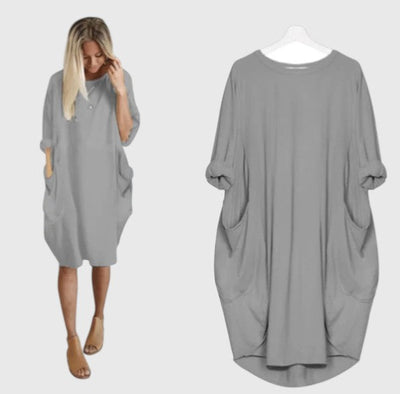 Shayne - Midi Summer Dress with Loose Fit