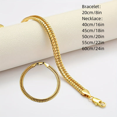 Luxury Fish Tail Necklace & Bracelet Set