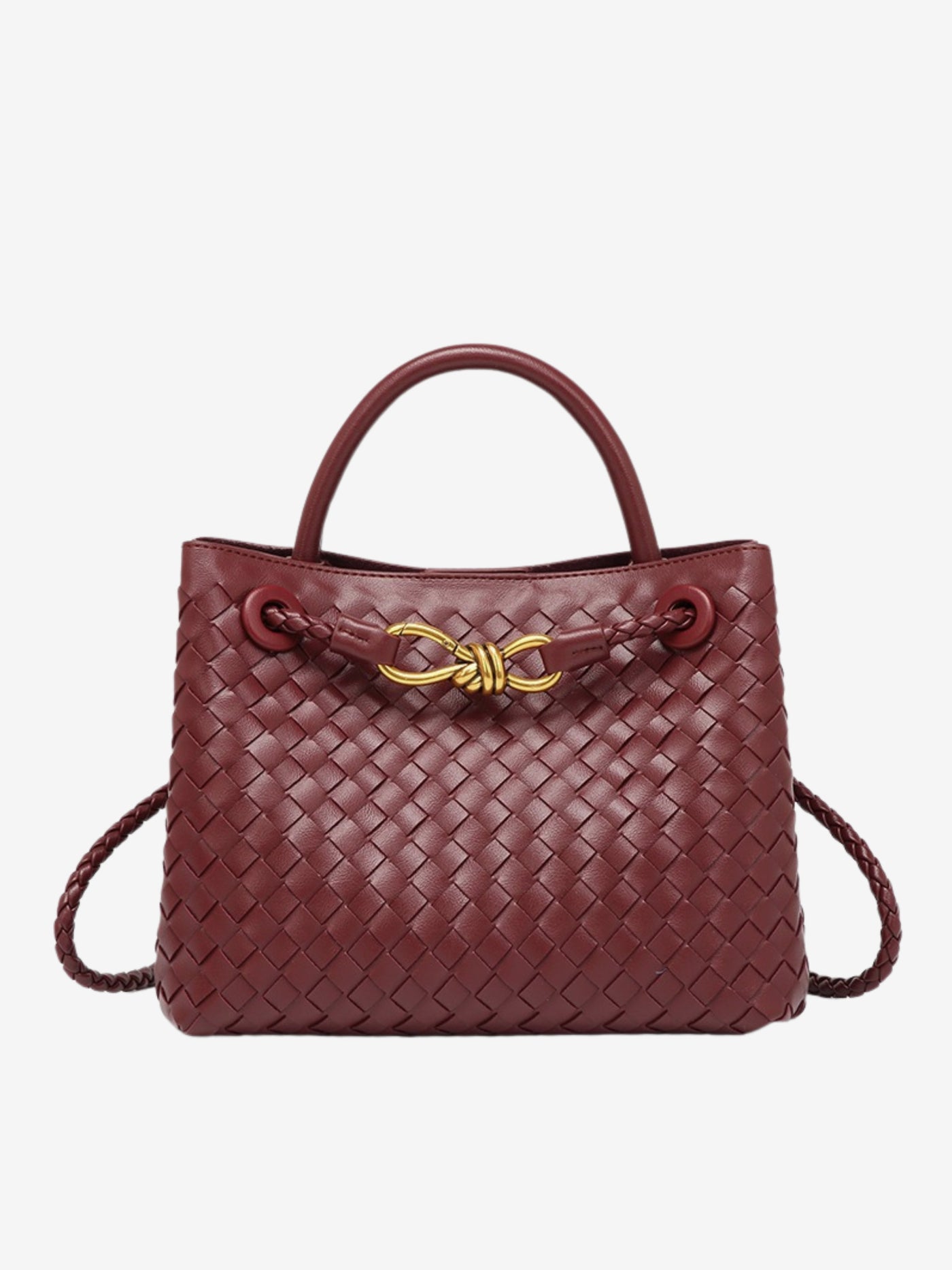 Eloise | Textured Compact Woven Bag