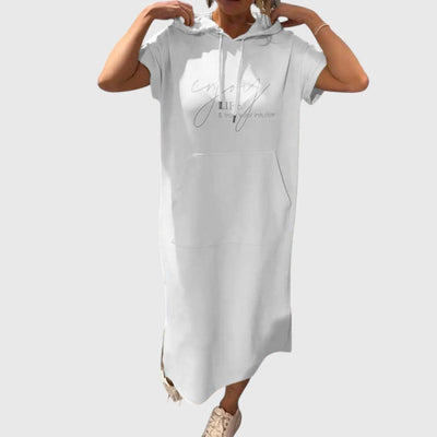 Angela - Casual Hoodie Dress