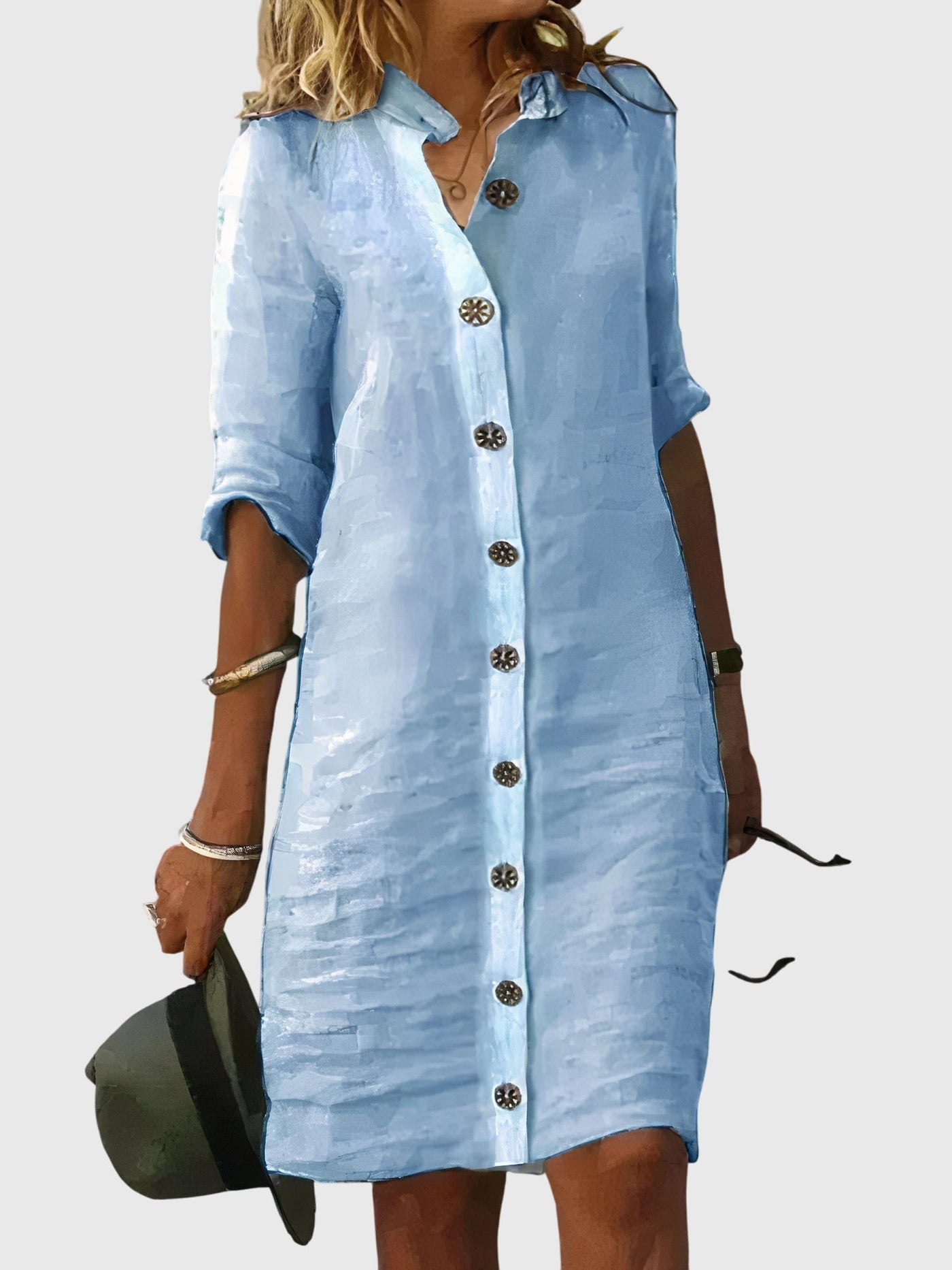 Christine - Stylish button dress