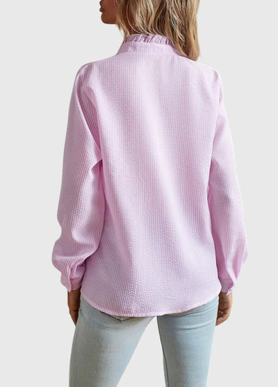 Alice - Ruffle Long Sleeve Shirt