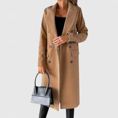 Hazel - Elegant Longline Coat