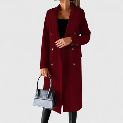Hazel - Elegant Longline Coat