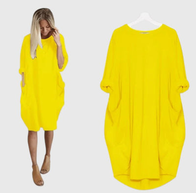 Shayne - Midi Summer Dress with Loose Fit