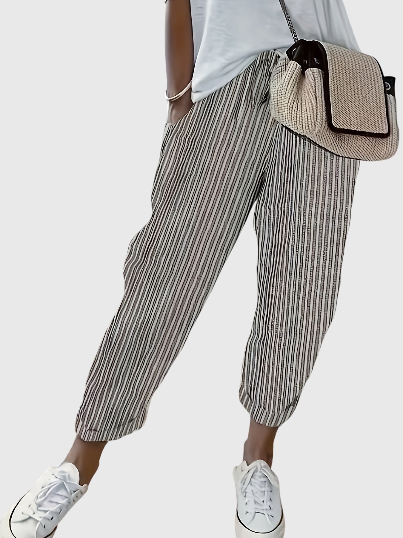 Amelia - Striped Pants