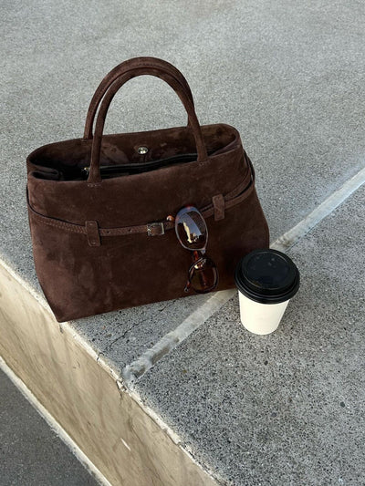Rebecca | Luxe Suede Shoulder Bag