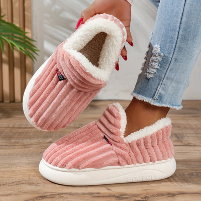 Olivia - CozyStep Plush House Slippers