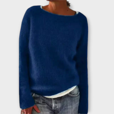 Josu – Solid Color Knit Sweater
