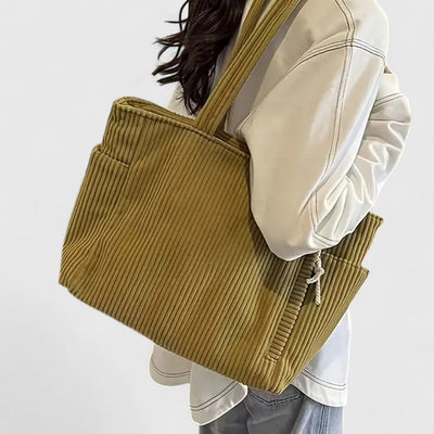 Tilda – Ribbed Tote Bag
