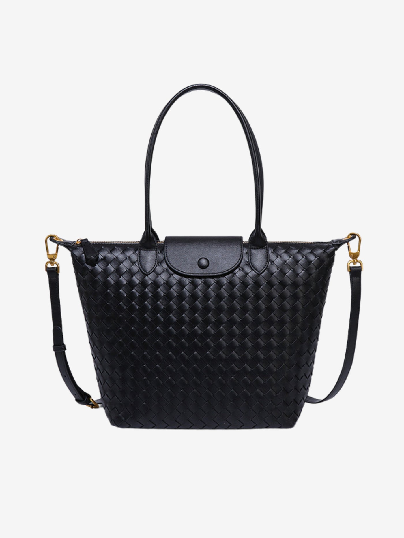 Isabelle | Braided Spacious Everyday Tote