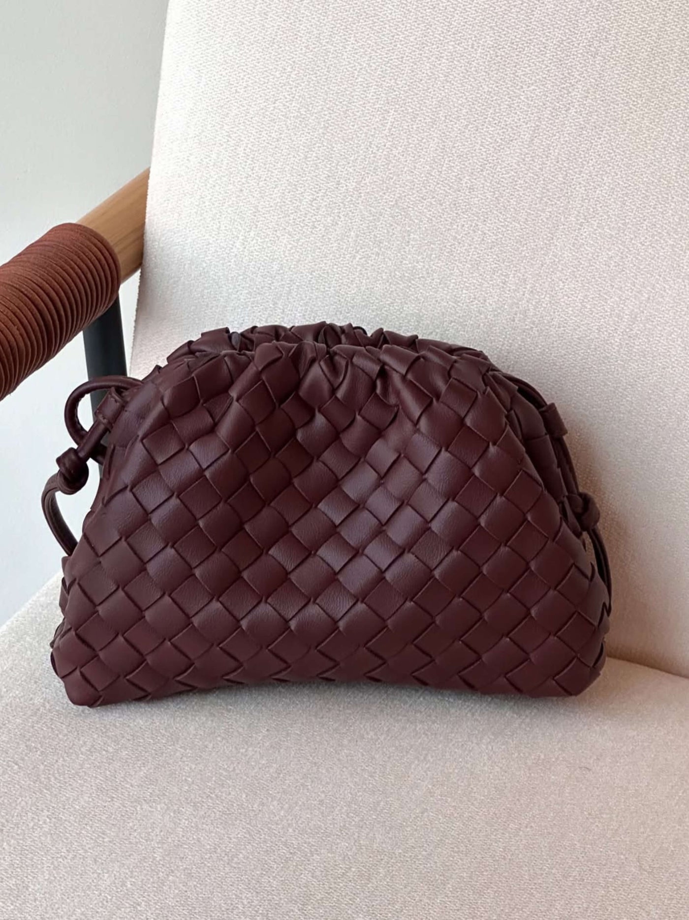 Heleina | Sleek Braided Crossbody Bag