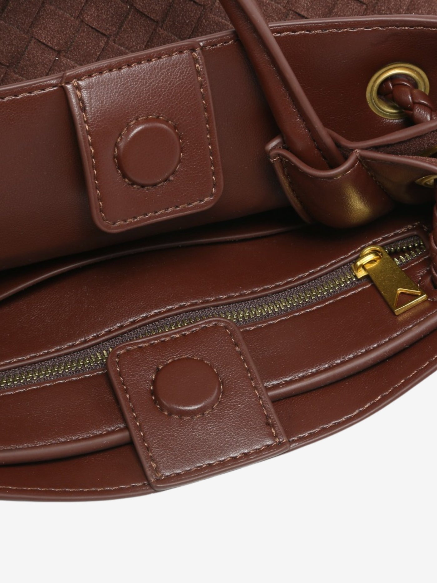 Malia | Textured Compact Woven Crossbody