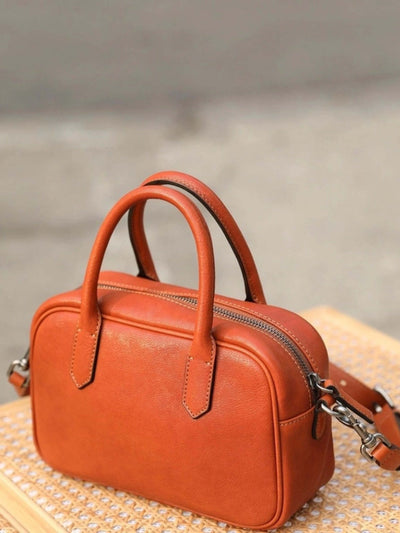 Eliza | Polished Zip Square Bag