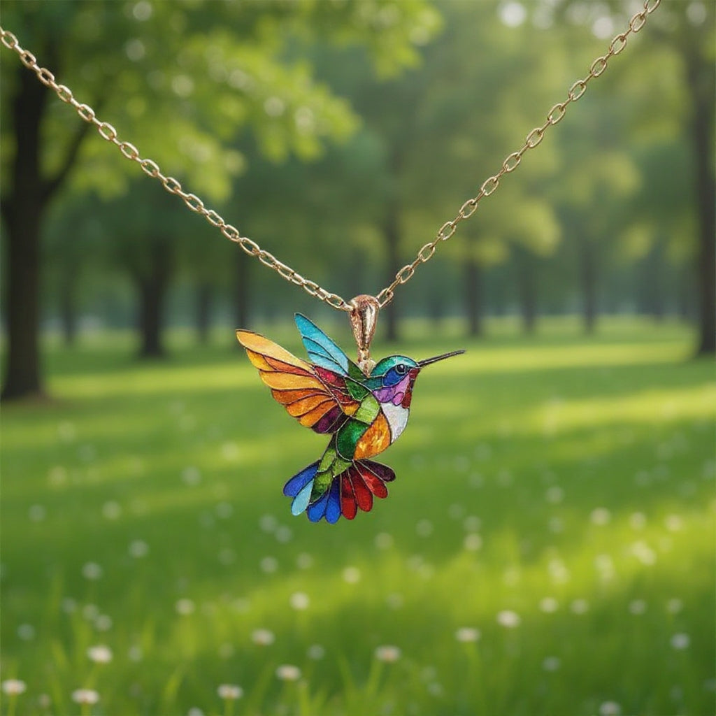 Rola - Beautiful Hummingbird Necklace