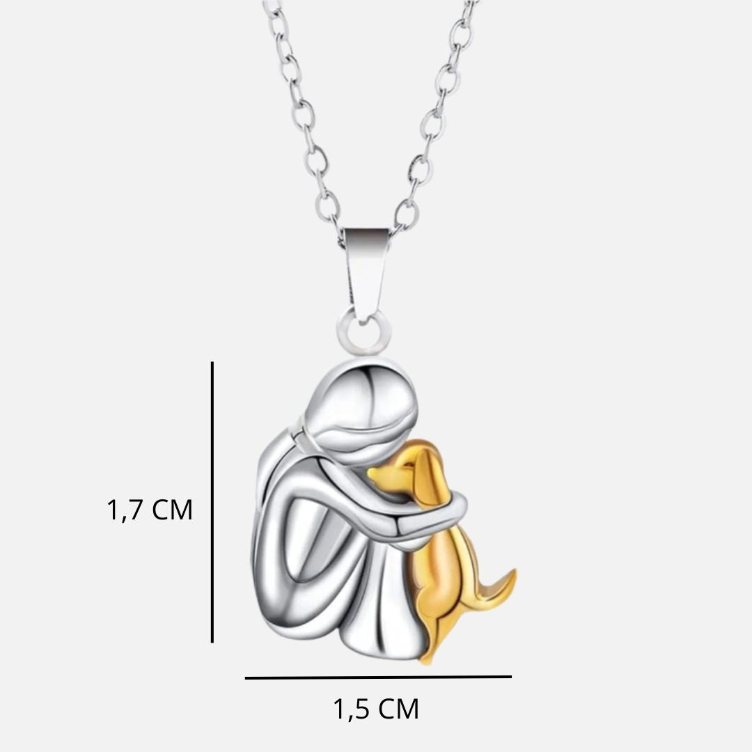 Lelin - Timeless Dog Love Pendant