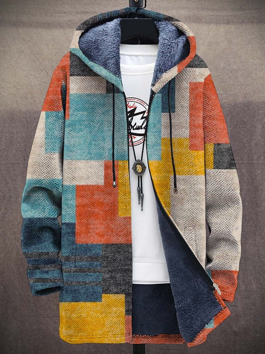 Serena – Modern Art-Inspired Cardigan