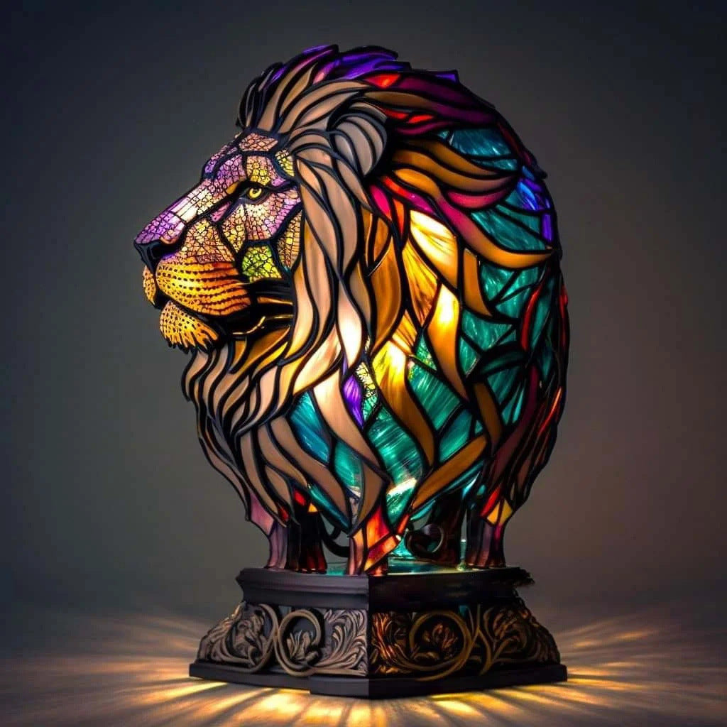 PRISMKING | ELEGANT COLORFUL LION LIGHT
