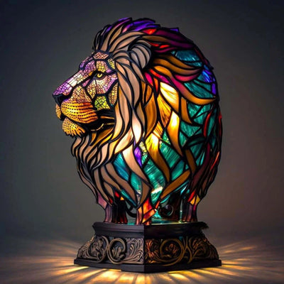 PRISMKING | ELEGANT COLORFUL LION LIGHT