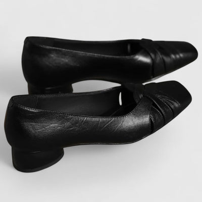 Tracey – Elegant Braided Low Heel Pumps