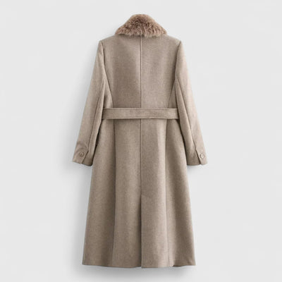 Evelyn – Belted Winter Coat