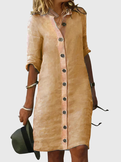 Christine - Stylish button dress