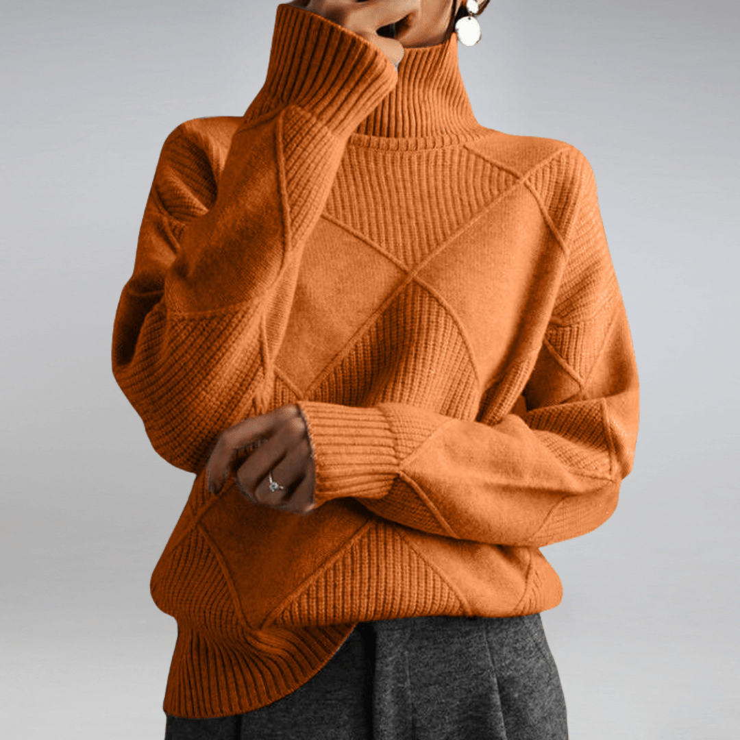 Joanne - Soft turtleneck sweater