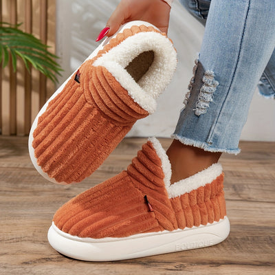 Olivia - CozyStep Plush House Slippers