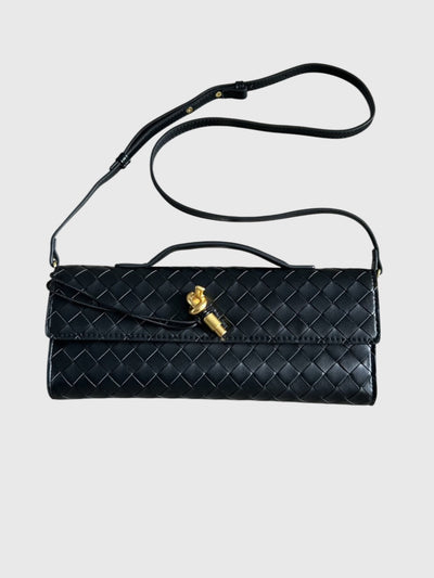 Camila | Luxe Slim Woven Clutch