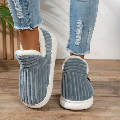 Olivia - CozyStep Plush House Slippers