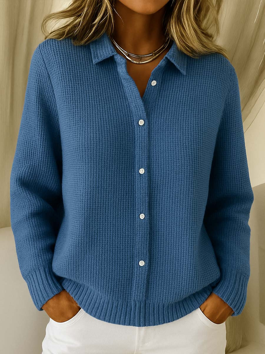Maeve | Classic Knit Button Cardigan
