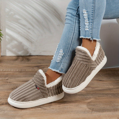 Olivia - CozyStep Plush House Slippers