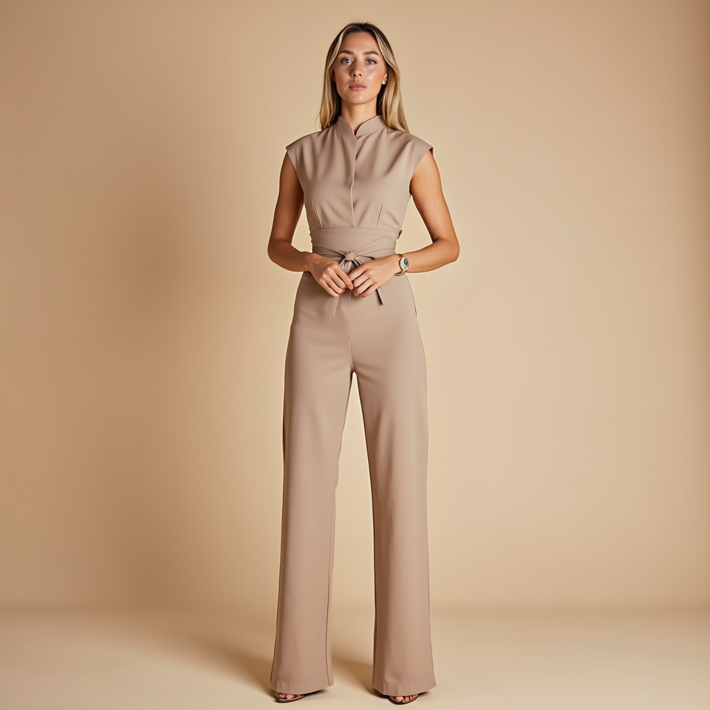Hazle - Sleeveless Jumpsuit