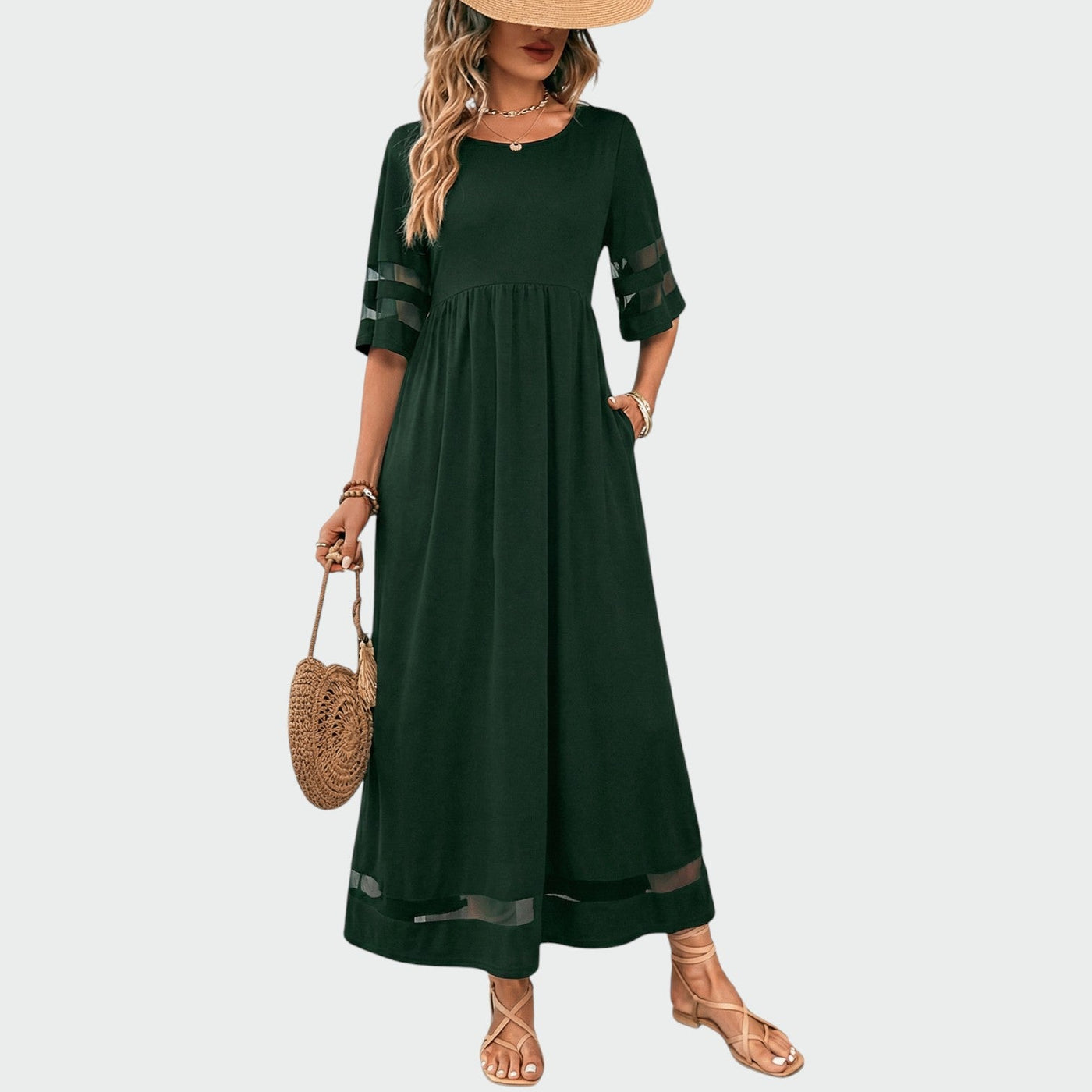 Ellie - Elegant Midi Dress