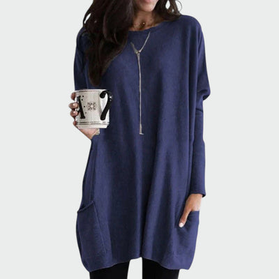 Ellie | Comfortable Tunic Midi Dress