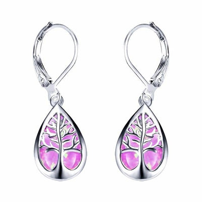 Tree of Life Gold Earrings